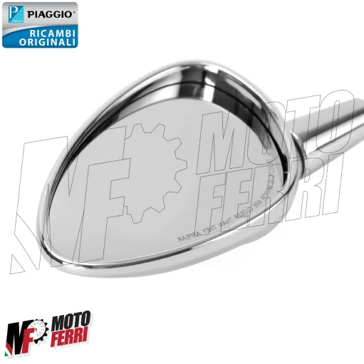 MF5781 Specchietto Sinistro Cromato per Vespa Sprint 50 125 150 mod 2014/2024