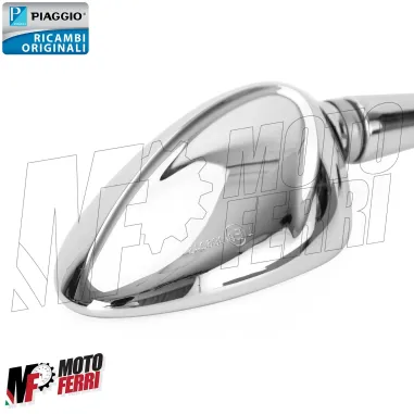 MF5781 Specchietto Sinistro Cromato per Vespa Sprint 50 125 150 mod 2014/2024