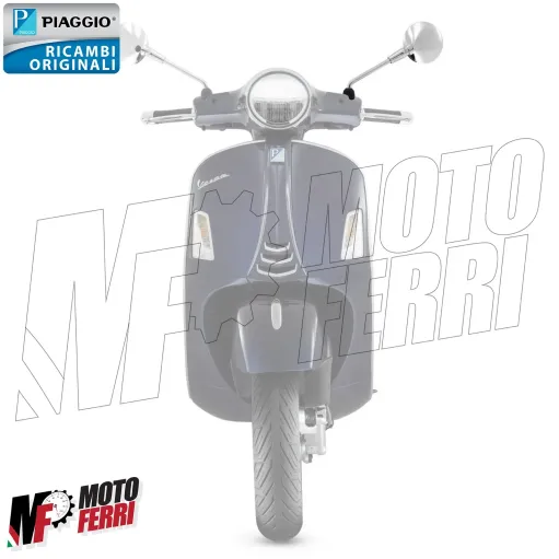 MF5782 Specchietto Sinistro Cromato Originale Vespa GTS 125 300 HPE 2018 / 2022