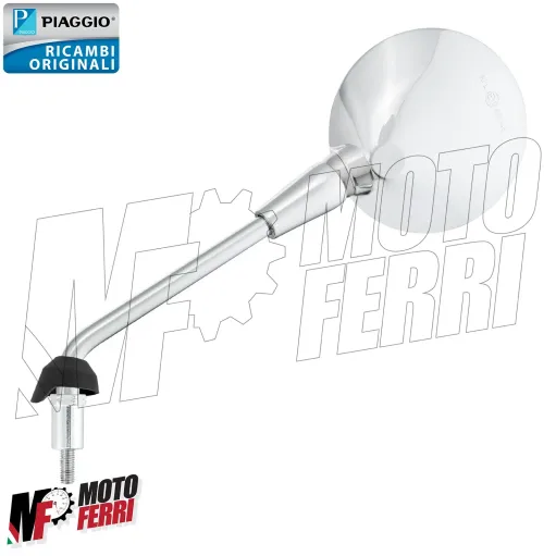 MF5782 Specchietto Sinistro Cromato Originale Vespa GTS 125 300 HPE 2018 / 2022