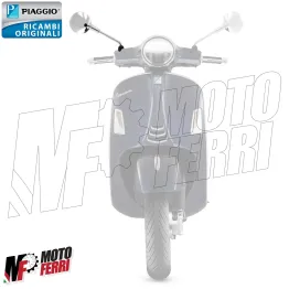 MF5783 Specchietto Destro Cromato Originale Vespa GTS 125 300 HPE 2018 / 2022 2