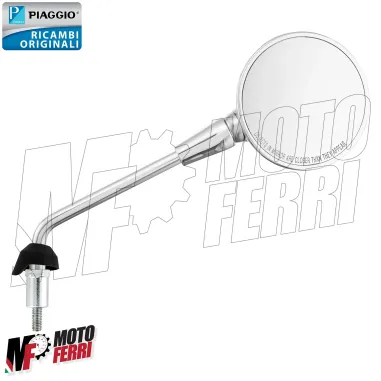 MF5783 Specchietto Destro Cromato Originale Vespa GTS 125 300 HPE 2018 / 2022