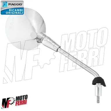 MF5783 Specchietto Destro Cromato Originale Vespa GTS 125 300 HPE 2018 / 2022