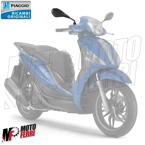MF5784 Specchietto Destro Nero Originale Piaggio Medley 125 150 mod 2016 / 2019