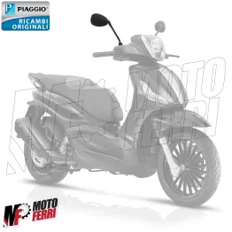 MF5786 Specchietto Destro Nero Originale Piaggio Beverly 300 350 mod 2011 / 2020 2