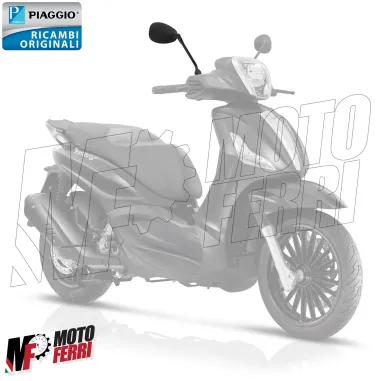 MF5786 Specchietto Destro Nero Originale Piaggio Beverly 300 350 mod 2011 / 2020