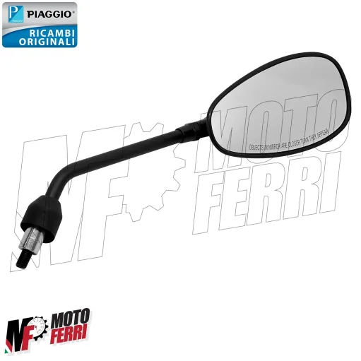 MF5786 Specchietto Destro Nero Originale Piaggio Beverly 300 350 mod 2011 / 2020