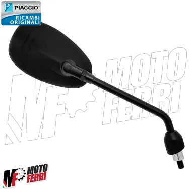 MF5786 Specchietto Destro Nero Originale Piaggio Beverly 300 350 mod 2011 / 2020