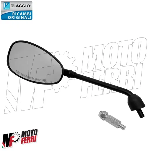 MF5787 Specchietto Sinistro Nero Originale Piaggio Beverly 300 350 mod 2011/2020