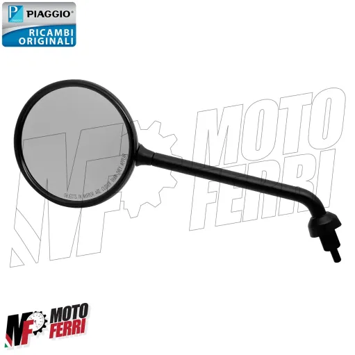 MF5788 Specchietto Sinistro Nero Originale Piaggio Liberty 50 125 150 iGet 15/24