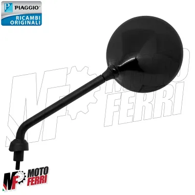 MF5788 Specchietto Sinistro Nero Originale Piaggio Liberty 50 125 150 iGet 15/24