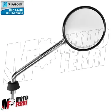 MF5790 - Specchietto Destro Cromato Originale Vespa LX 50 125 150 mod 2005/2014