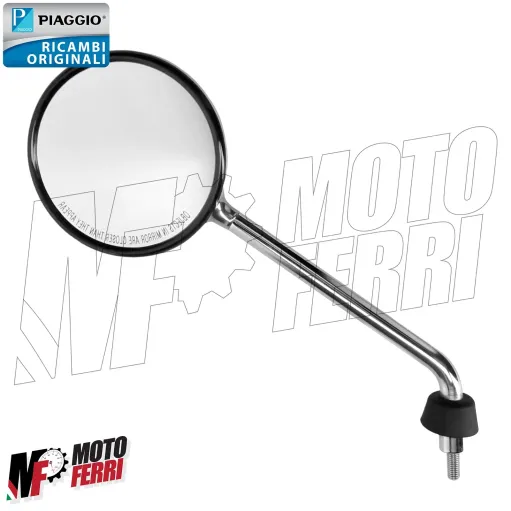 MF5791 Specchietto Sinistro Cromato Originale Vespa LX 50 125 150 mod 2005/2014