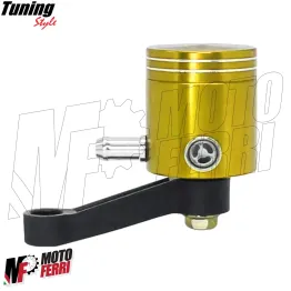 MF5795 Serbatoio Vaschetta Liquido Olio Freno Anteriore Oro Universale Moto 2