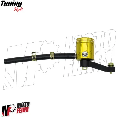 MF5795 Serbatoio Vaschetta Liquido Olio Freno Anteriore Oro Universale Moto