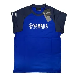 MF5799 Maglia T-Shirt Paddock Blu Uomo Originale Yamaha Racing maglietta