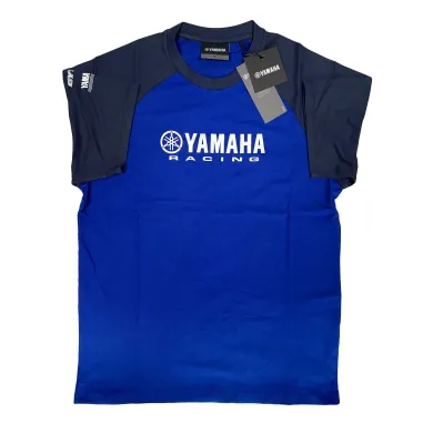 MF5799 Maglia T-Shirt Paddock Blu Uomo Originale Yamaha Racing maglietta