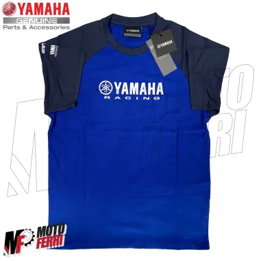 MF5799 Maglia T-Shirt Paddock Blu Uomo Originale Yamaha Racing maglietta