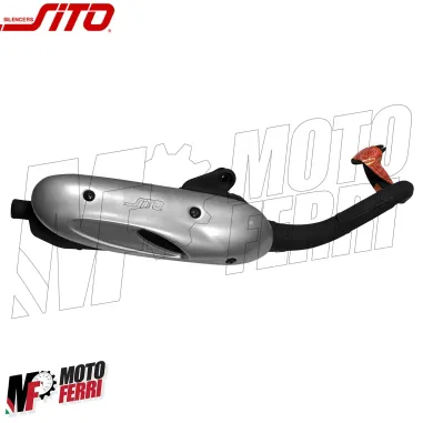 MF5801 - Marmitta Scarico Sito Omologata per Malaguti Crosser CR1 50