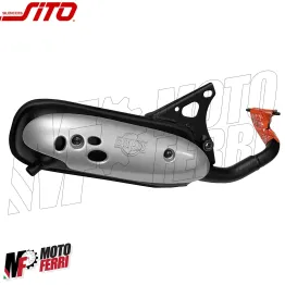 MF5804 Marmitta Sito Omologata Aprilia Scarabeo 50 2T 1993 a 1997 MOT Minarelli 2