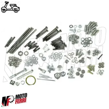 MF0523 KIT PERNI BULLONI DADI RESTAURO VESPA 50 SPECIAL RLN 125 ET3 PRIMAVERA