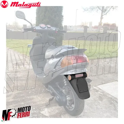 MF5747 Parafango Portatarga Posteriore Grigio Originale Malaguti F10 (1992/2002)