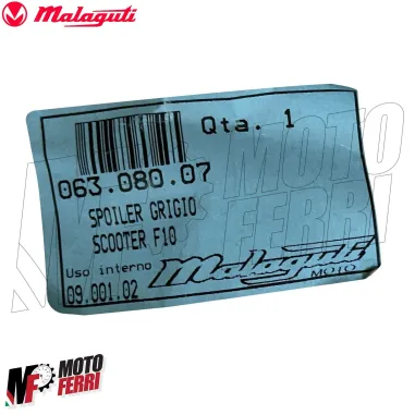 MF5805 Spoiler Codino Sella Posteriore Grigio Originale Malaguti F10 1992/2002
