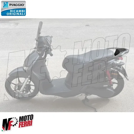 MF5828 Coperchio Portapacchi Originale Piaggio Liberty 50 125 150 iGet 2015/2024
