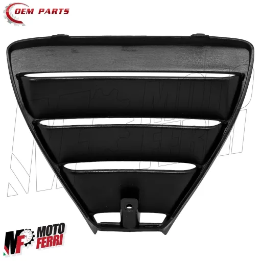 MF5833 - Griglia Carena Scudo Anteriore Nero Grezzo per Piaggio NRG MC1 MC2 NTT
