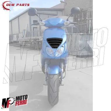 MF5833 - Griglia Carena Scudo Anteriore Nero Grezzo per Piaggio NRG MC1 MC2 NTT