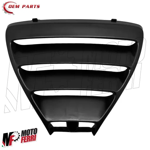 MF5833 - Griglia Carena Scudo Anteriore Nero Grezzo per Piaggio NRG MC1 MC2 NTT