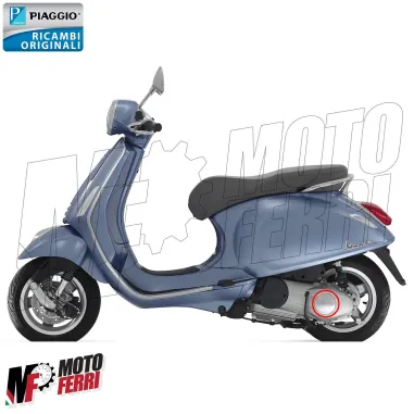 MF5836  Coperchio Carter Trasmissione Cromato Vespa Primavera Sprint GTS 125 150