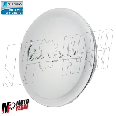 MF5836  Coperchio Carter Trasmissione Cromato Vespa Primavera Sprint GTS 125 150