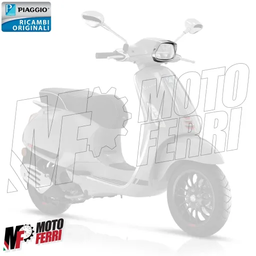 MF5839 Cornice Cromata Faro Anteriore Piaggio Vespa Sprint 50 125 150 da 2016 a 2024