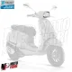 MF5839 Cornice Cromata Faro Anteriore Piaggio Vespa Sprint 50 125 150 da 2016 a 2024
