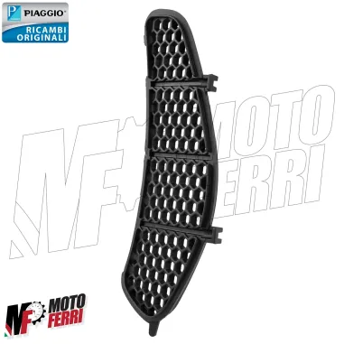MF5840 - Griglia Destra Bauletto Laterale Nido D'Ape Vespa GTS 300 mod 2018/2022