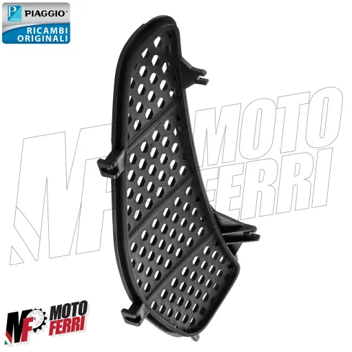 MF5840 - Griglia Destra Bauletto Laterale Nido D'Ape Vespa GTS 300 mod 2018/2022