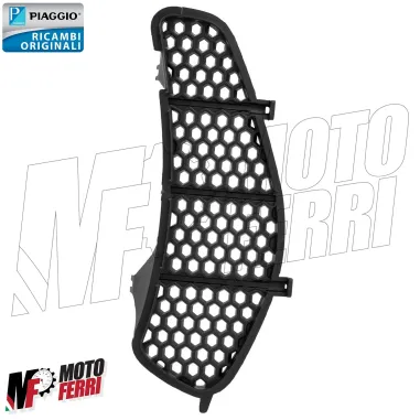 MF5840 - Griglia Destra Bauletto Laterale Nido D'Ape Vespa GTS 300 mod 2018/2022