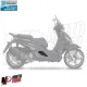 MF5842 Coperchio Candela Pedana Destra Piaggio Beverly 125 300 350 mod 2010/2020