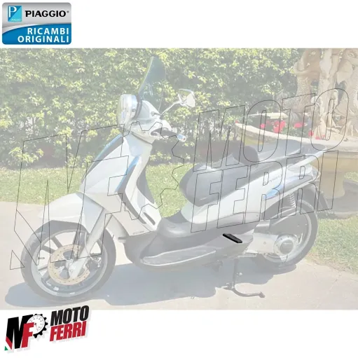 MF5847 Poggiapiedi Passeggero Sinistra Piaggio Beverly 125 250 300 400 500