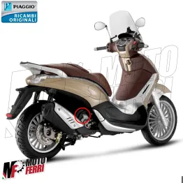 MF5849 - Coperchio Protezione Pompa Acqua Piaggio Beverly 125 300 mod 2010/2020 2