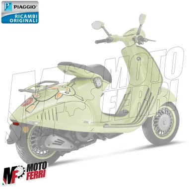 MF5850 Catarifrangente Catadriotto Targa Piaggio Vespa GTS Primavera Sprint 946
