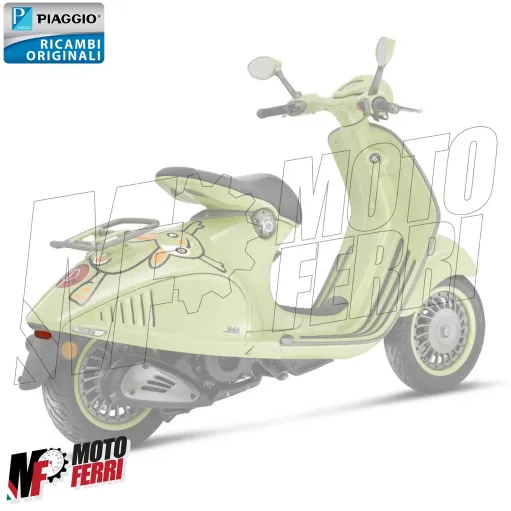 MF5850 Catarifrangente Catadriotto Targa Piaggio Vespa GTS Primavera Sprint 946