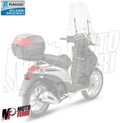 MF5850 Catarifrangente Catadriotto Posteriore Targa Piaggio Liberty Medley MP3