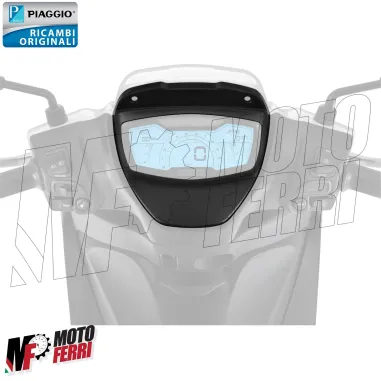 MF5851 Cornice Strumentazione Nero Originale Piaggio Medley 125 150 (2020/2024)