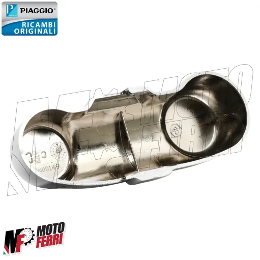 MF5856 Coperchio Forcella Cromato Originale Vespa PX 125 150 200 a Disco da 1998