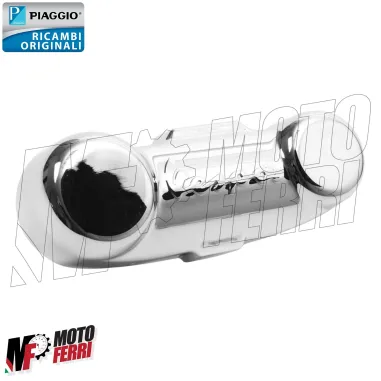 MF5856 Coperchio Forcella Cromato Originale Vespa PX 125 150 200 a Disco da 1998