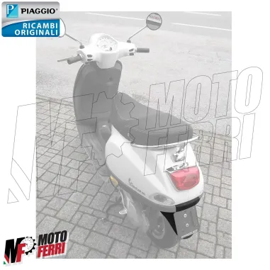 MF5860 Parafango Portatarga Posteriore Vespa LX / LXV 50 2T 4T mod 2005 / 2014
