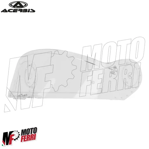 MF5879 Visiera Trasparente Originale Acerbis per Casco Serel Modulare