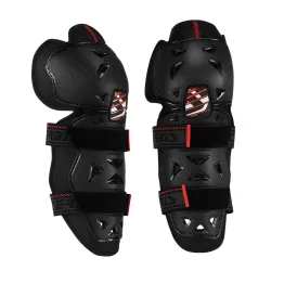 MF5881 Ginocchiere Acerbis Profile 2 Nero Rosso Moto Cross Enduro Trial Adulto